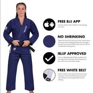 Elite Women’s Jiujitsu Gi - Navy